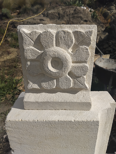 Stone carving detail