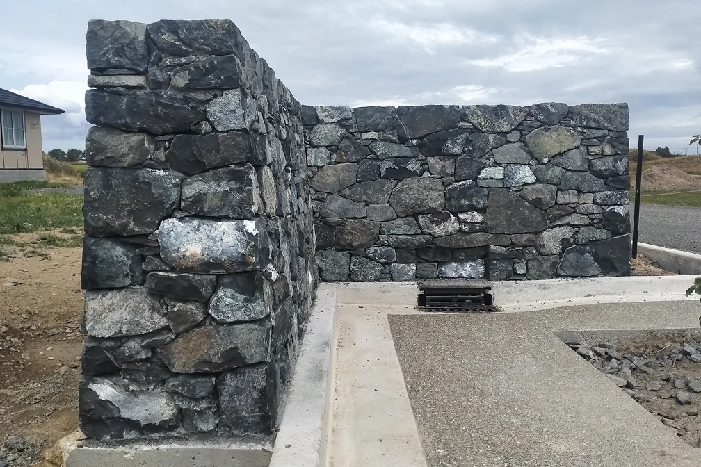 Stone engraving, Monte Christo Winery, Clyde