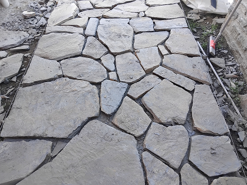 Stone paving