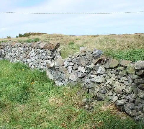 Dunite wall damaged Oki Street