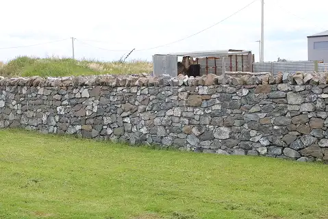 Dunite wall damaged Oki Street