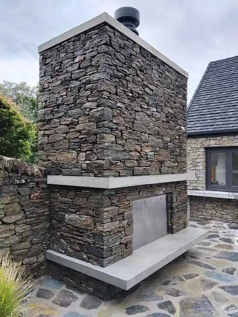 Chimney, Wanaka house, NZ