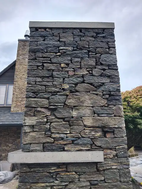 Chimney, Wanaka house, NZ